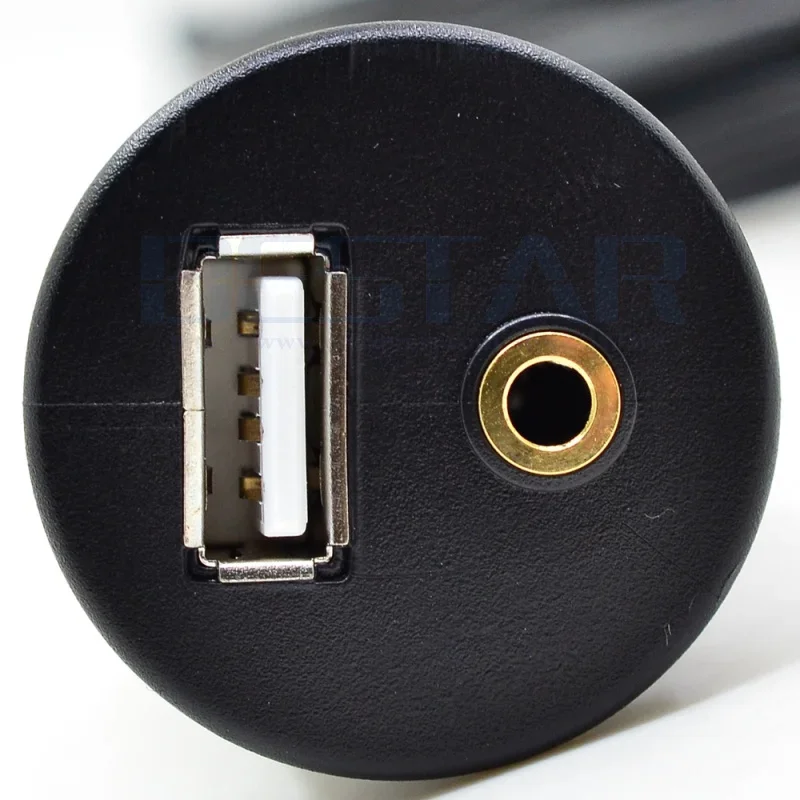 1 м/3 фута USB 2.0 и 3 RCA «папа» — USB2.0 и 3,5 мм «мама» Панель приборной панели Aux Удлинительный кабель для скрытого монтажа для автомобиля, лодки, грузовика, двигателя
