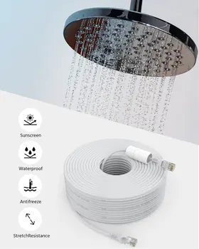 Annke 30米 100英尺 RJ45 CCTV 乙太網路線 網路 LAN 線 POE 線材 適用於 POE IP 攝影機 NVR 連接器 10 最佳銷售 相機線纜 - №5