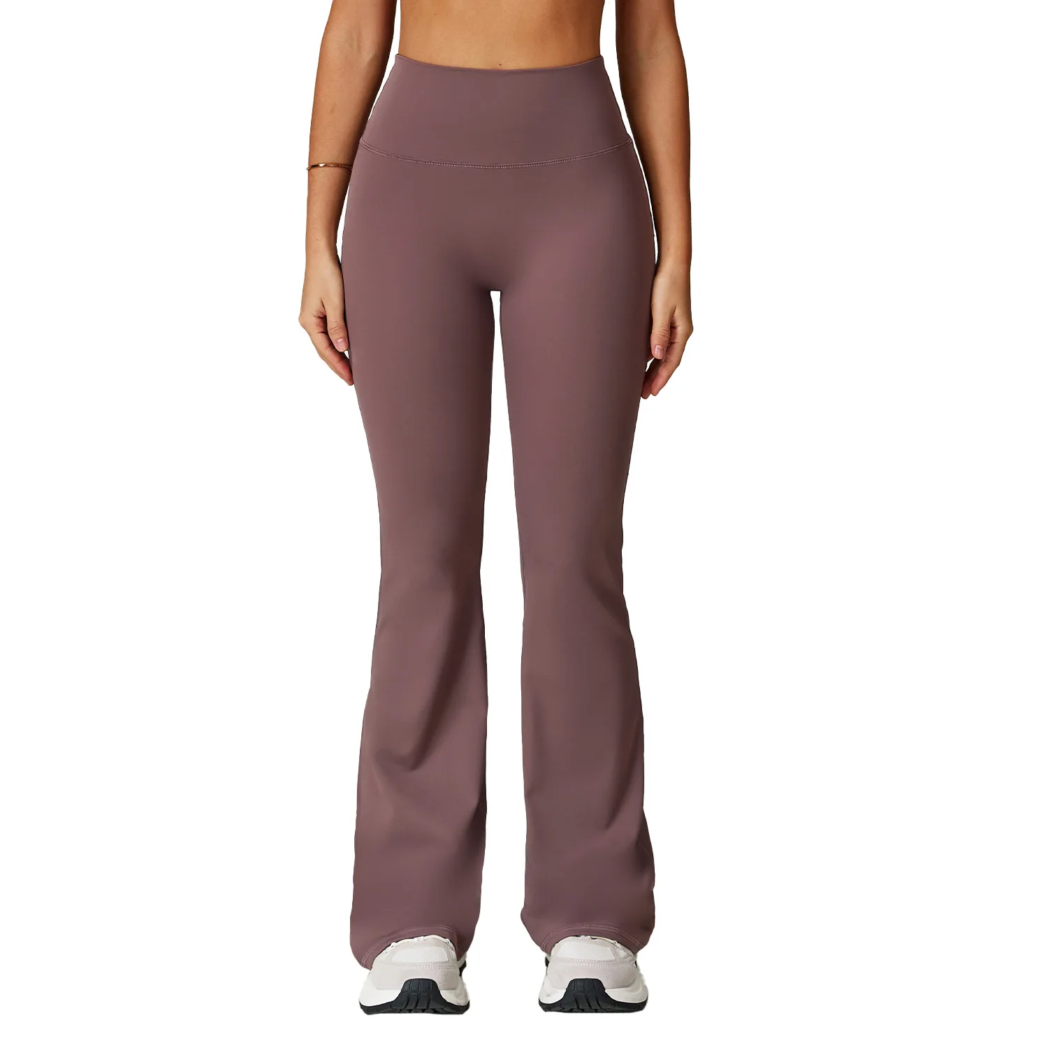 

Maxdutti Naked Casual Flared Pants With Wide Legs For Slimming Effect, Micro Flared Pants For Outdoor Running And Fitness