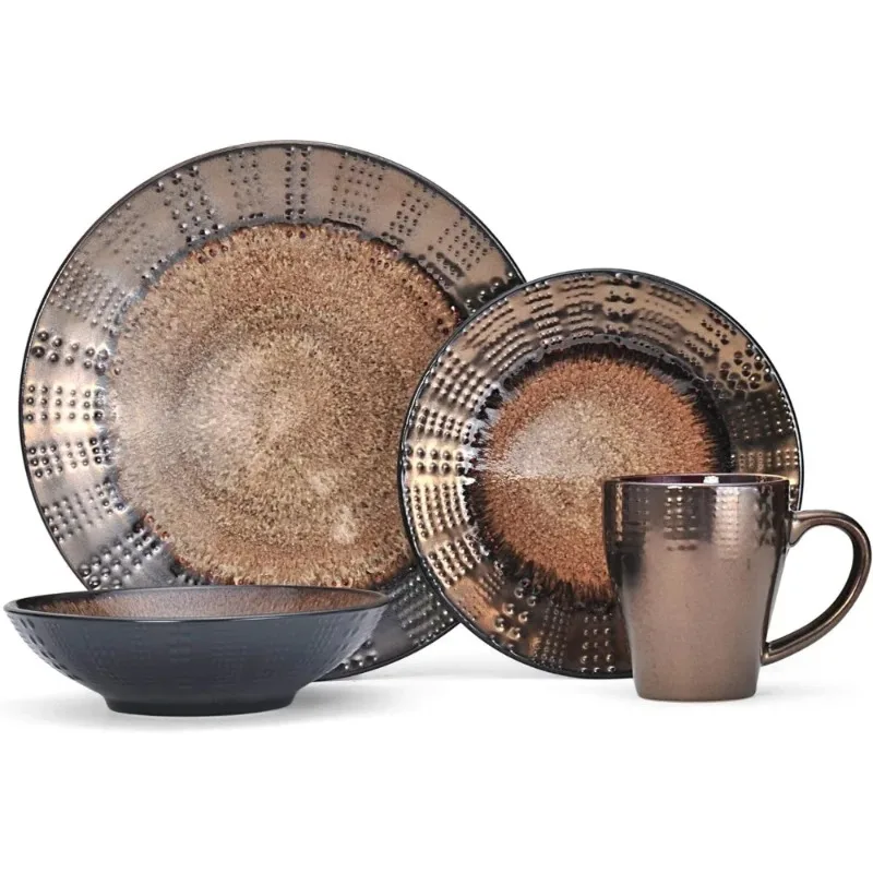 

Service for 4 Verona 16-Piece Dinnerware Set,