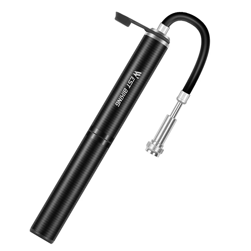 AliExpress West Biking WEST BIKING 160PSI Bicycle Pump Mini Aluminum Alloy Portable Bike Pump Schrader/Presta Valve Inflator MTB Road Bike Accessories