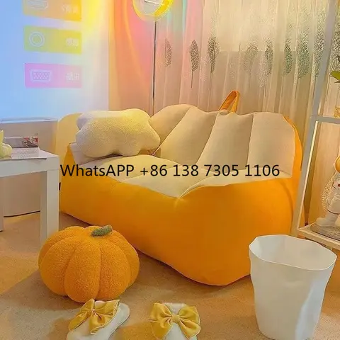 Lazy sofa tatami double ins bean bag small apartment ground room rental house