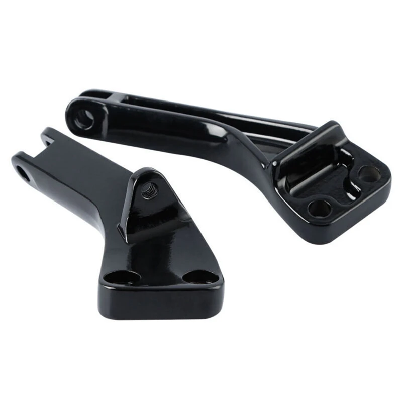 Passenger Foot Peg Mount Brackets Black Motorcycle Accessories Fit For  Dyna Low Rider FXDF 2006-2017