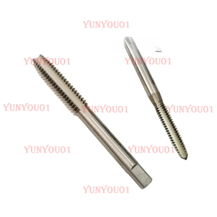 Imperial Machine Taps Hand Tapping High-speed Steel Mobile Phone Dual-purpose Medium Tapping Teeth 1/8-1 Inch Single