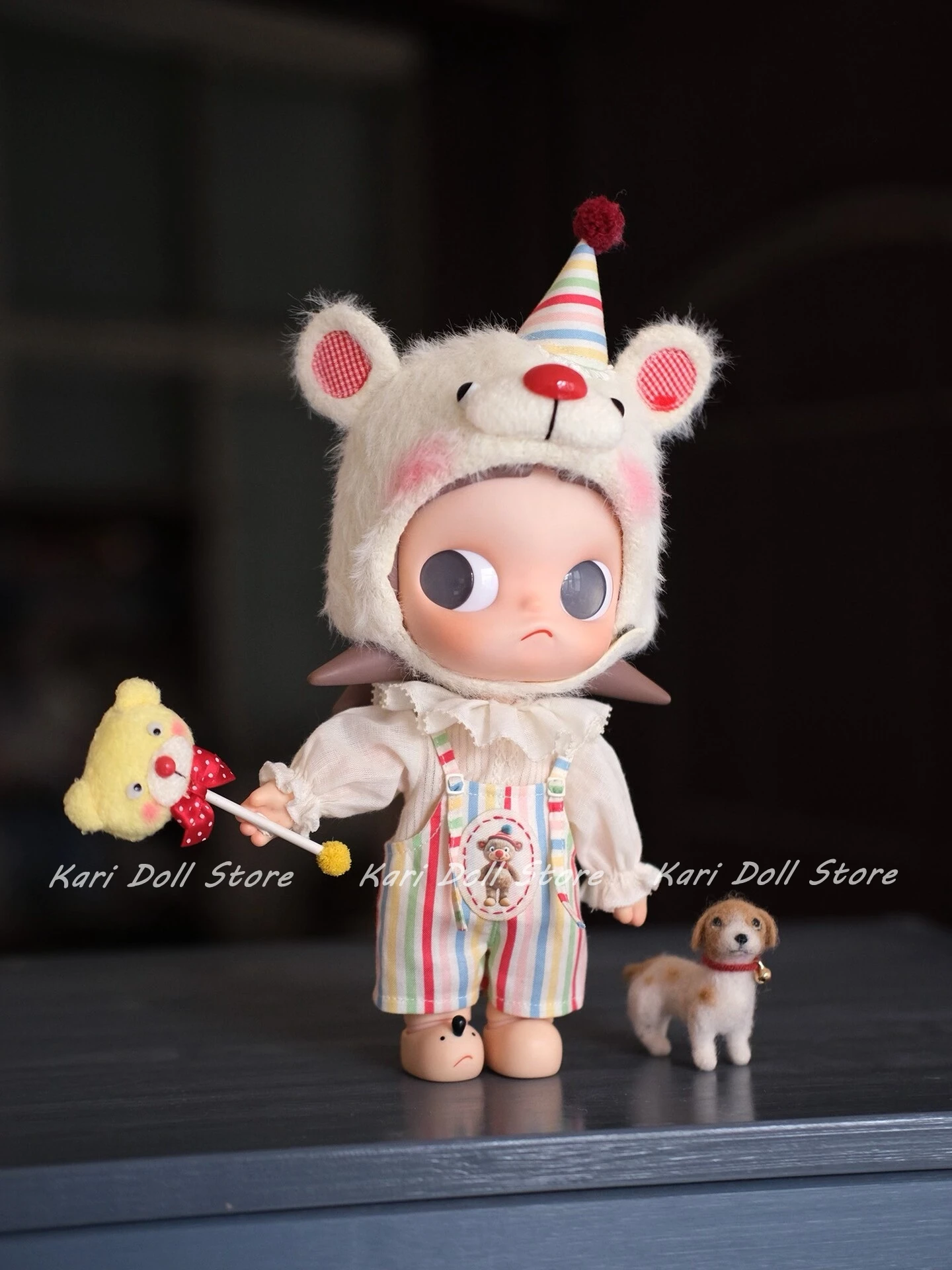 Kari Store Abiti fatti a mano per Zsiga 1l8 accessori Doll 8 punti action figure Joker Bear set