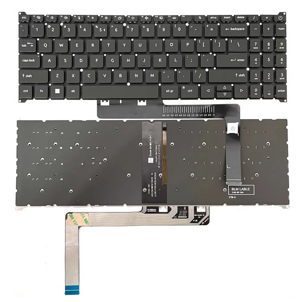 Replacement For Acer Fun N22C6 S50-54 15.6 2022 Laptop Keyboard with Backlit