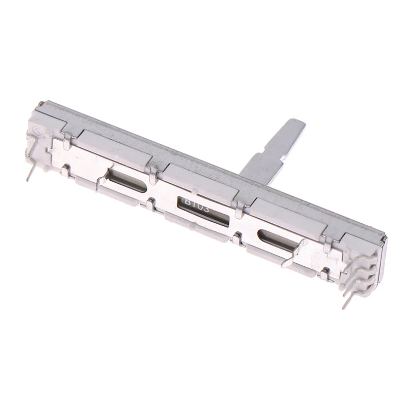 1Pc dla 60mm DJM 350 400 600 700 800 Push Fader prosty potencjometr suwakowy konsoleta DJ potencjometr przesuwny Stereo Fader