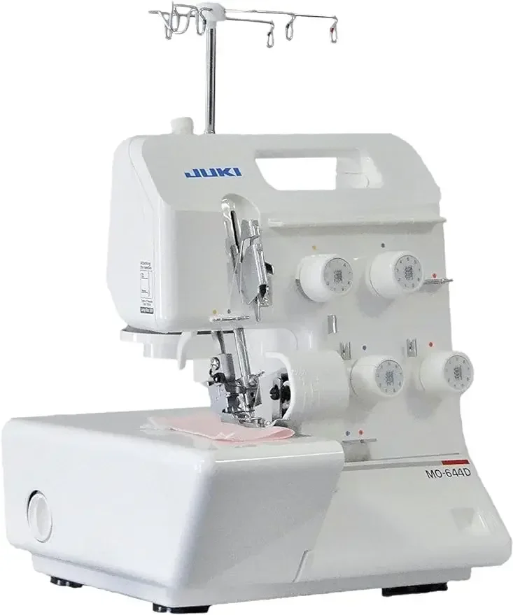 Christmas.JUKI MO644D Portable Serger, White