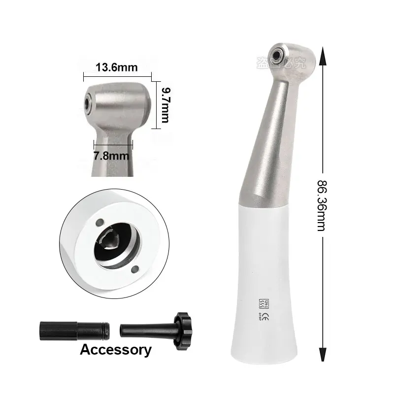 Dental FX Low Speed Handpiece Teeth Polishing Tool 2/4Holes Air Motor Kits Contra Angle Straight Handpiece Dentists Equipment