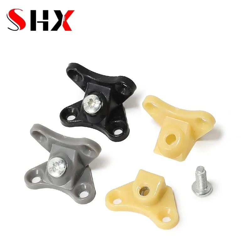 10pc Corner Brackets Screws Butterfly L-shaped Support Connector Removable Combination Fasteners Corner Code Right Angle Bracket