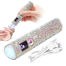 Portable Mini UV Nail Lamp For Gel Polish Quick Dry Flashlight Pen USB Nail Dryer Machine UV LED Nail Lamp For Gel Varnish Tools