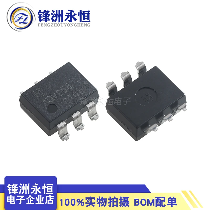 AQV258AX SMD SMD-6 relai Solid negara Optocoupler