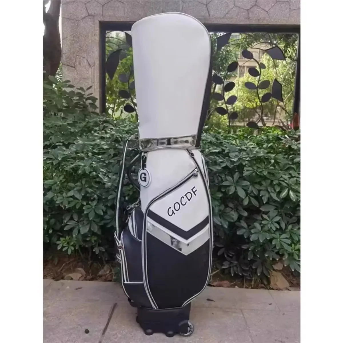 

2024 New Golf Bag Lightweight Waterproof Club Bag Vertical Wheeled Golf Caddy Bag 골프백