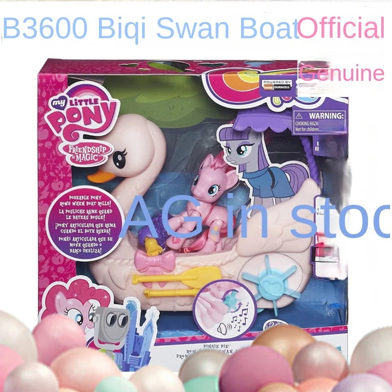 

Hasbro Ponies Polly Bee Swan Boat Singer Pony Shine Universe Princess Boy Girl Birthday Gift Can Do Model Cute Baby Toys