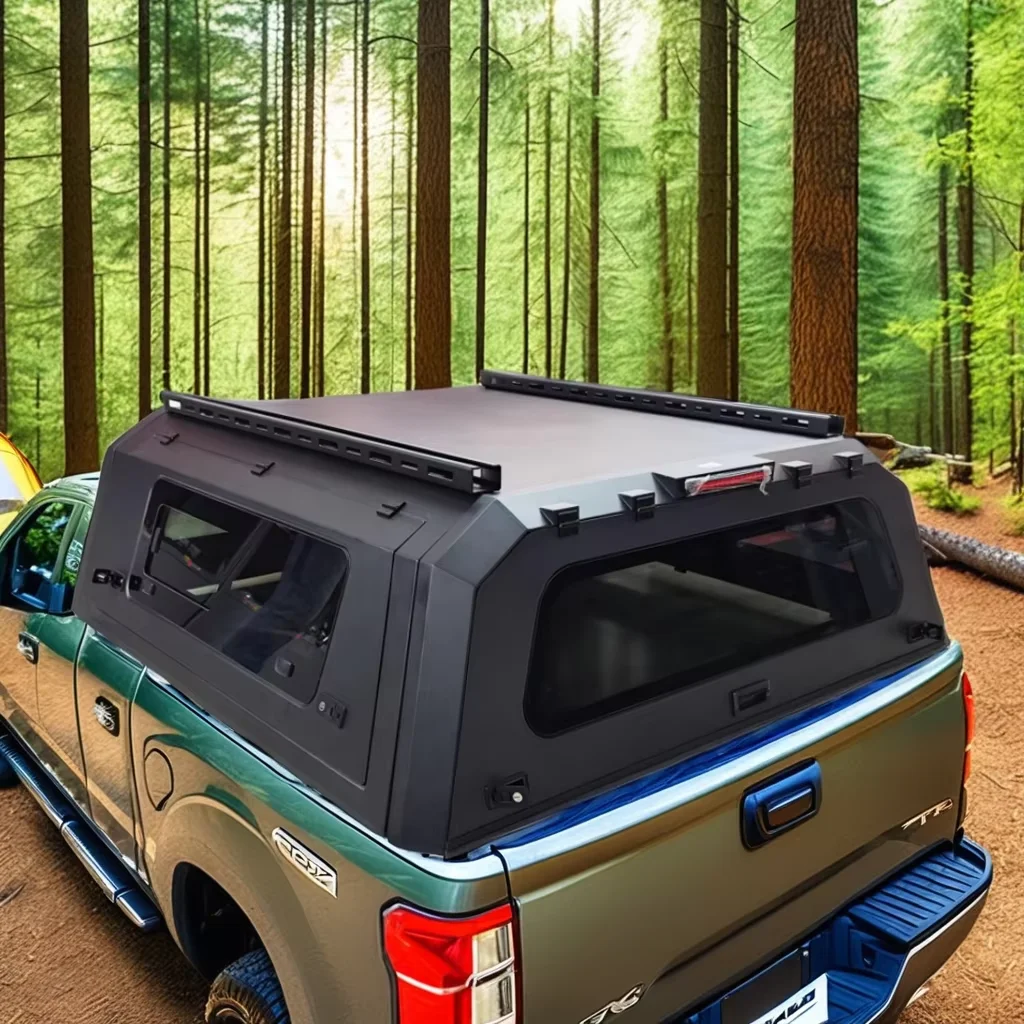 

Top Level High Standard Quality Pickup Canopy Truck Topper Camper Shell Smart Cap