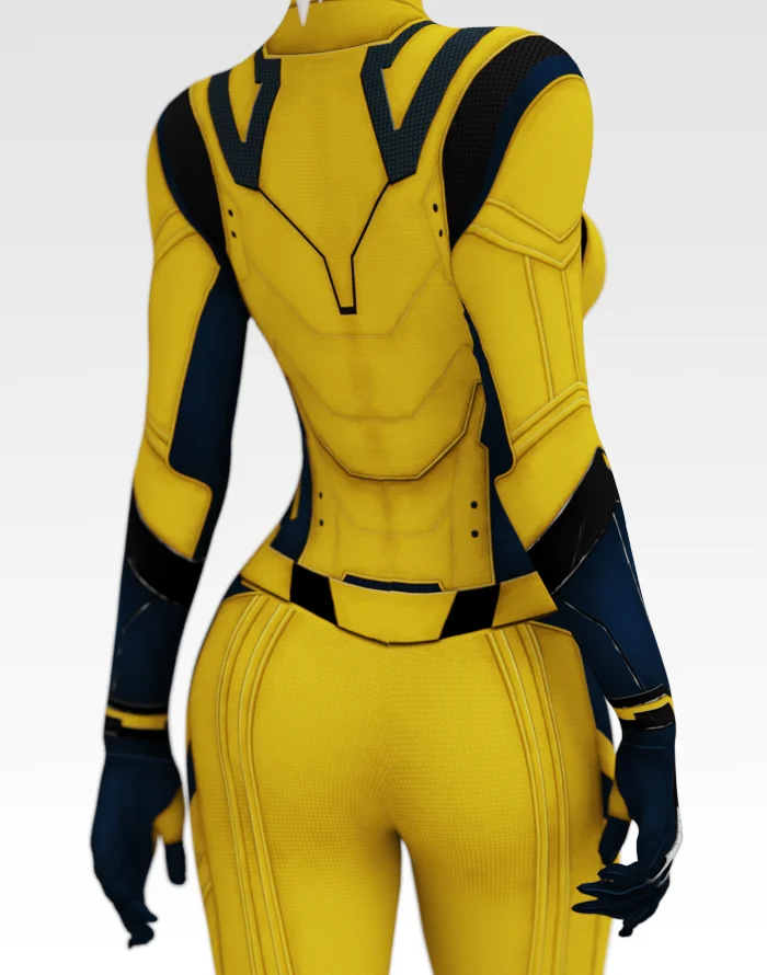 Halloween Drievoudige Klauwen Wolverine Vrouwelijke Spandex Cosplay Kostuum Volwassenen Meisjes Superheld Zentai Bodysuit Halloween Kostuum