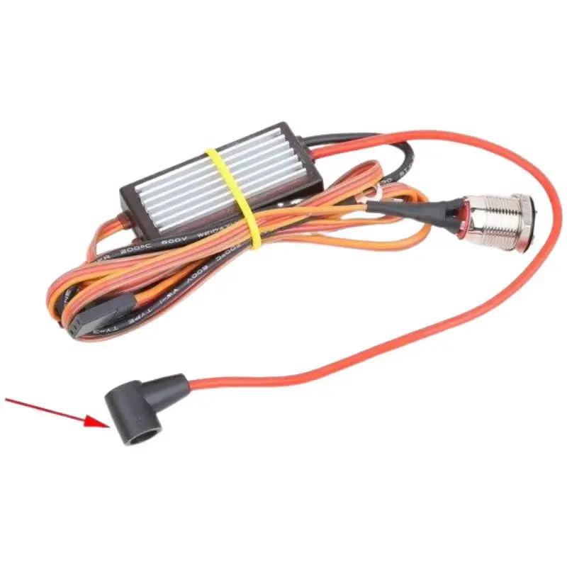 RCEXL Ver2.0 Universal On Board Glow System Methanol Engine Ignition with LED Indicator For OS YS SAITO HSP RC Car Airplane