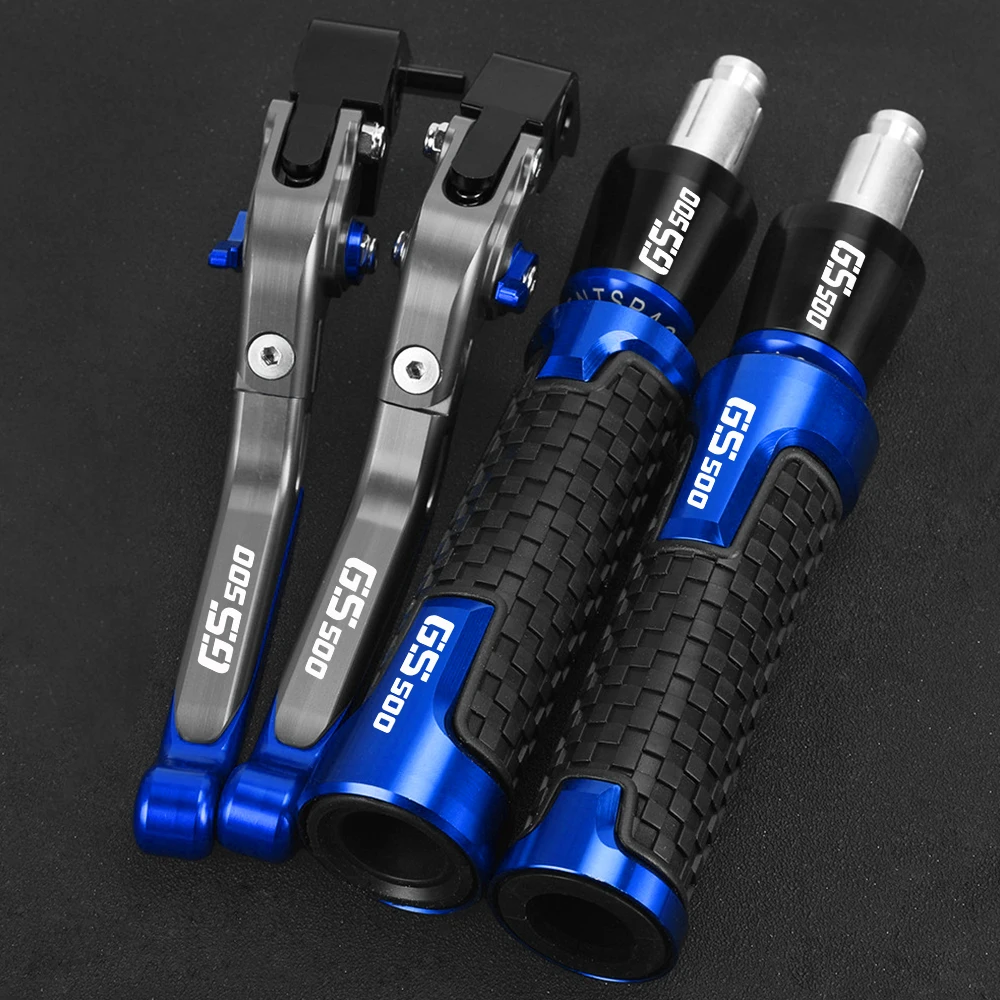 Motorcycle For SUZUKI GS500 GS 500 1989- 2008 2007 2006 2004 2003 2002 2001 2000 Brake Clutch Levers 22mm Handlebar grips ends