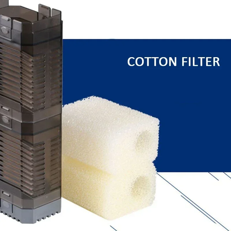 

Filter Cotton for Changing and Washing Fish Tanks Aquarium Products Filter Accessories Supporting Degreaser Biochemical Sponge