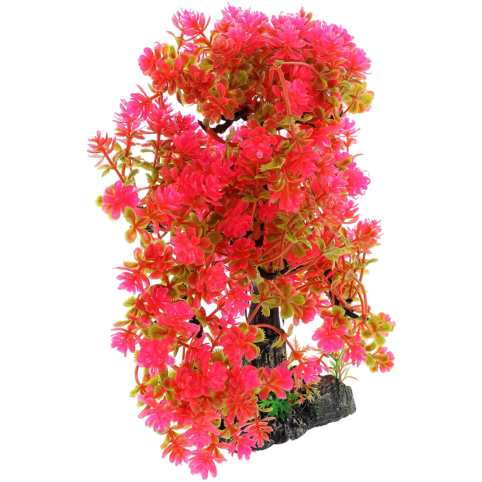 

Simulated Water Grass Rockery Aquarium Driftwood Fish Tank Decoration Tree Faux Plants Tall Decorations Fairy