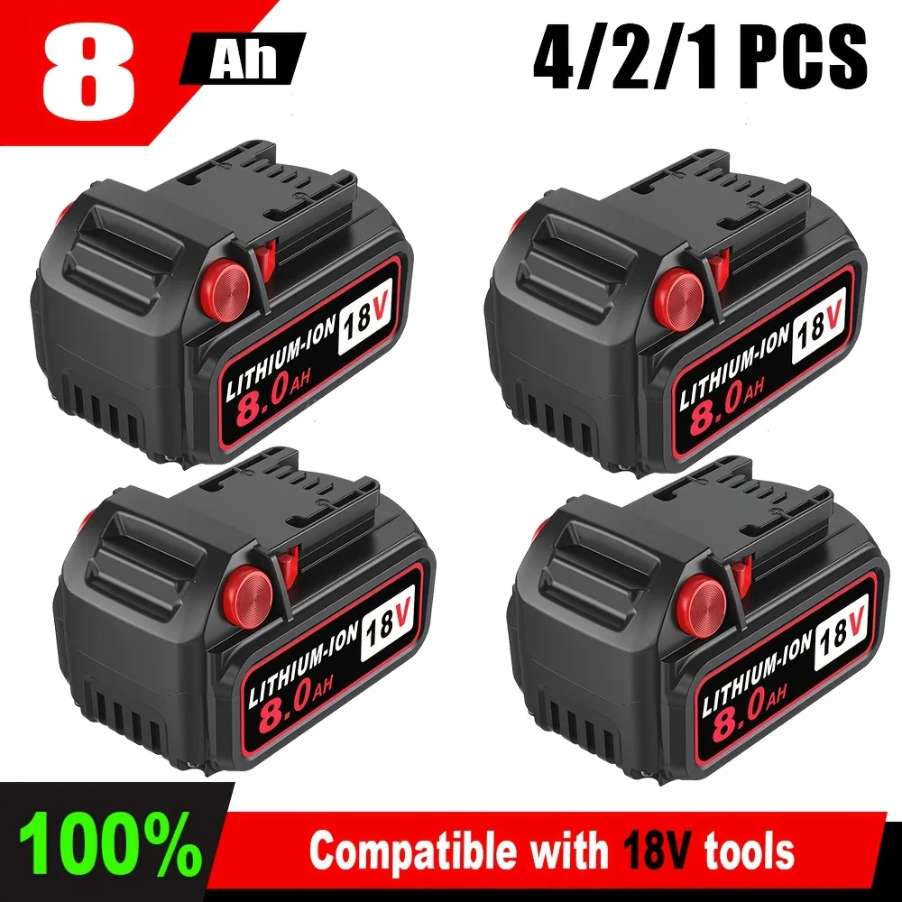 

M18 series 18V 8.0Ah battery replacement 18V battery 48-11-1812 48-11-1850 48-11-1852 48-11-11862 cordless power tool battery