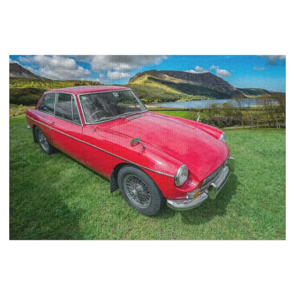 

MGB GT Classic Car Jigsaw Puzzle Personalized Child Gift Woodens For Adults Children Wooden Boxes Puzzle