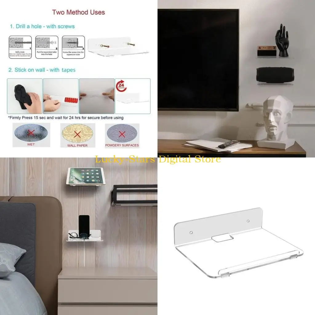 

T3EE CLEAR ACRIL -запись полка настенная крепление альбом альбома записи стойки для хранения