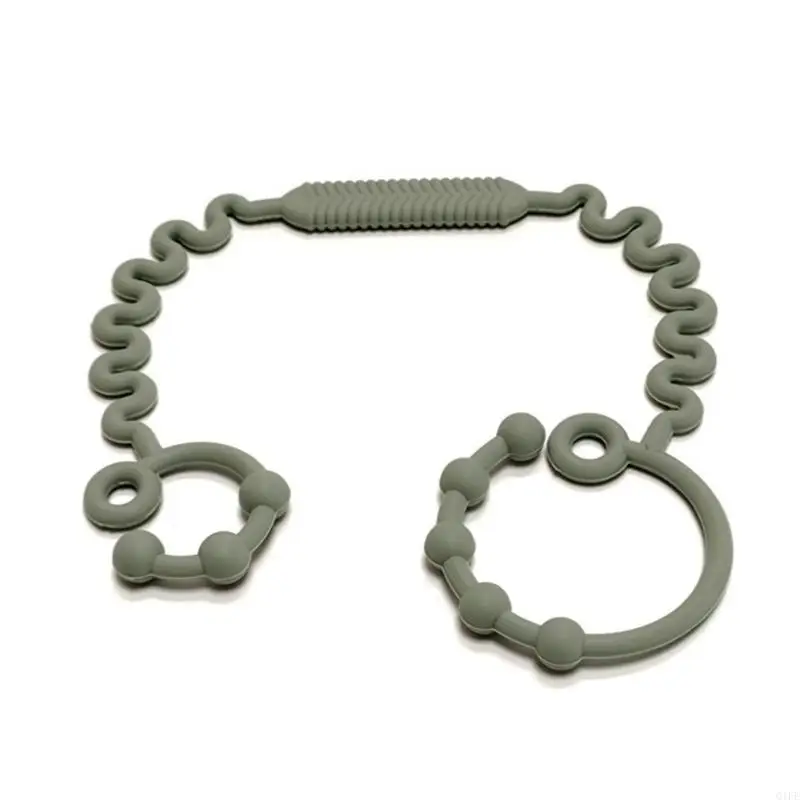 Q1FE Convenient & Safe Teether Pacifier Tethers Versatile Teething Toy Bottle Holder