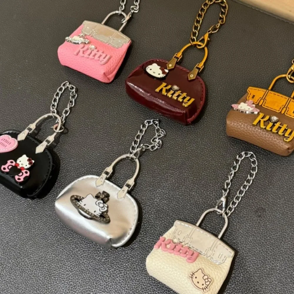 

Hello Kitty Mobile Pendant Cute Cartoon Originality Schoolbag Decoration Fashion Delicate Personality Hangings New Gifts