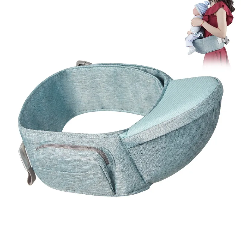 

Baby Carrying Belt Waist Stool Four Seasons Baby Silicone Single Stool Multifunctional Front Embracing Baby Sitting Stool