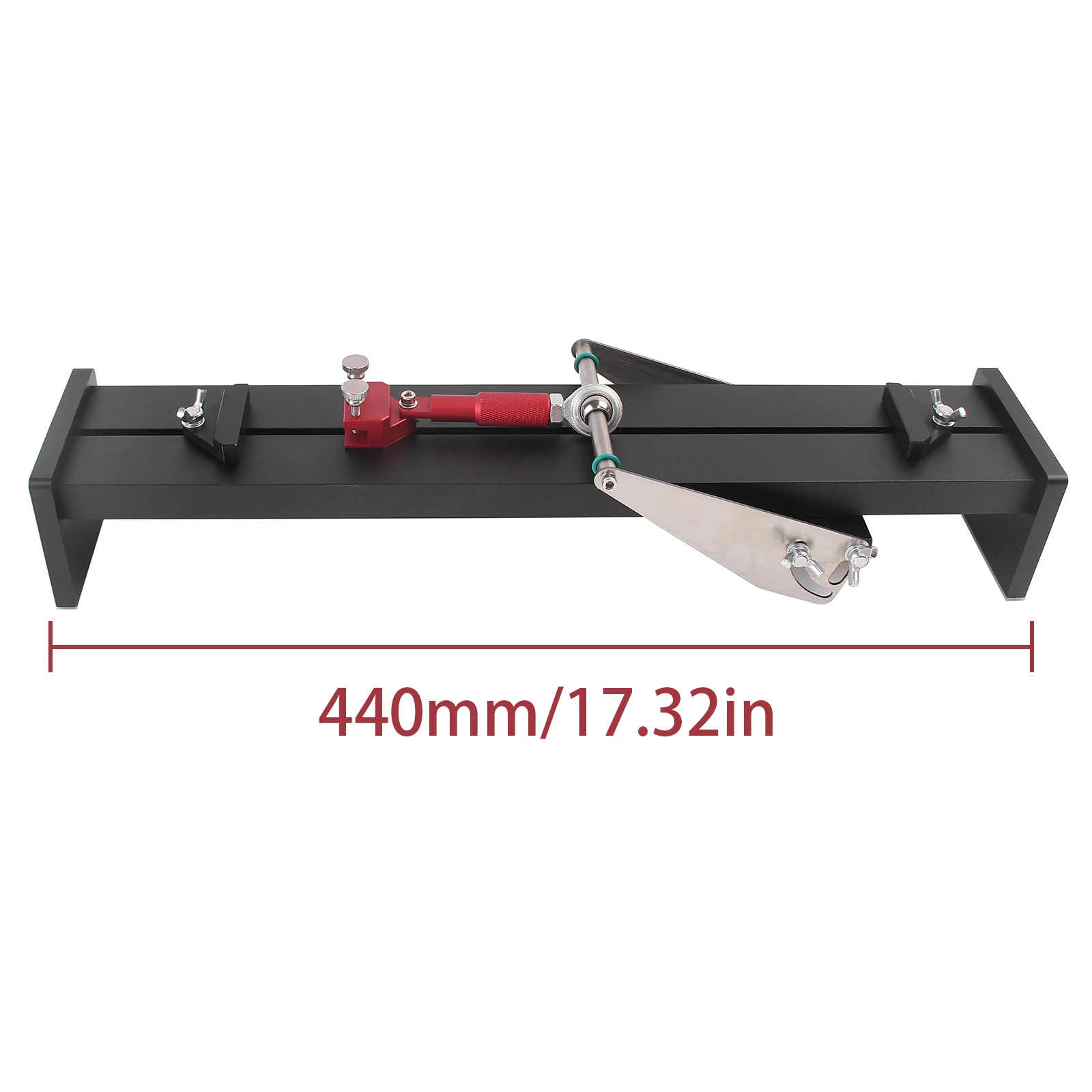 Aluminum Knife Sharpening Frame for Scissors, Planer, Chisel Professional Fixed Angle Sharpening Tool Adjustable Knife Sharpener