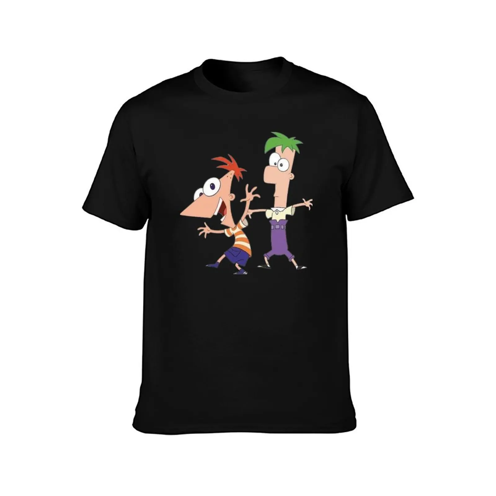 Phineas and Ferb(2) T-Shirt Blouse gifts for boyfriend cotton man t-shirts oversized t shirt fitted t shirts for men