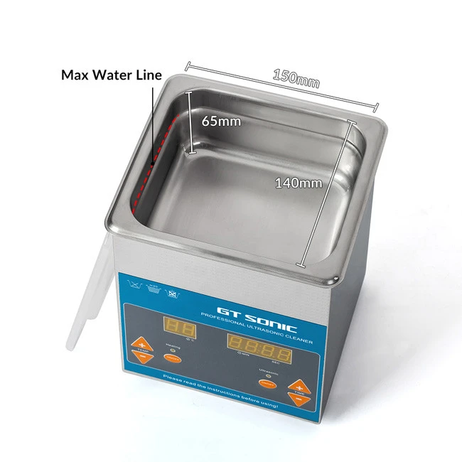 

VGT-1613QTD 1.3l Ultrasonic Mold Cleaning Machine Boiling Water Ultrasonic Cleaner