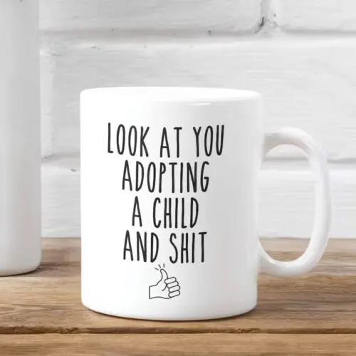 

Adoption Gift, Adoption Parents, Adoption Mug, funny adoption gift, funny adopti