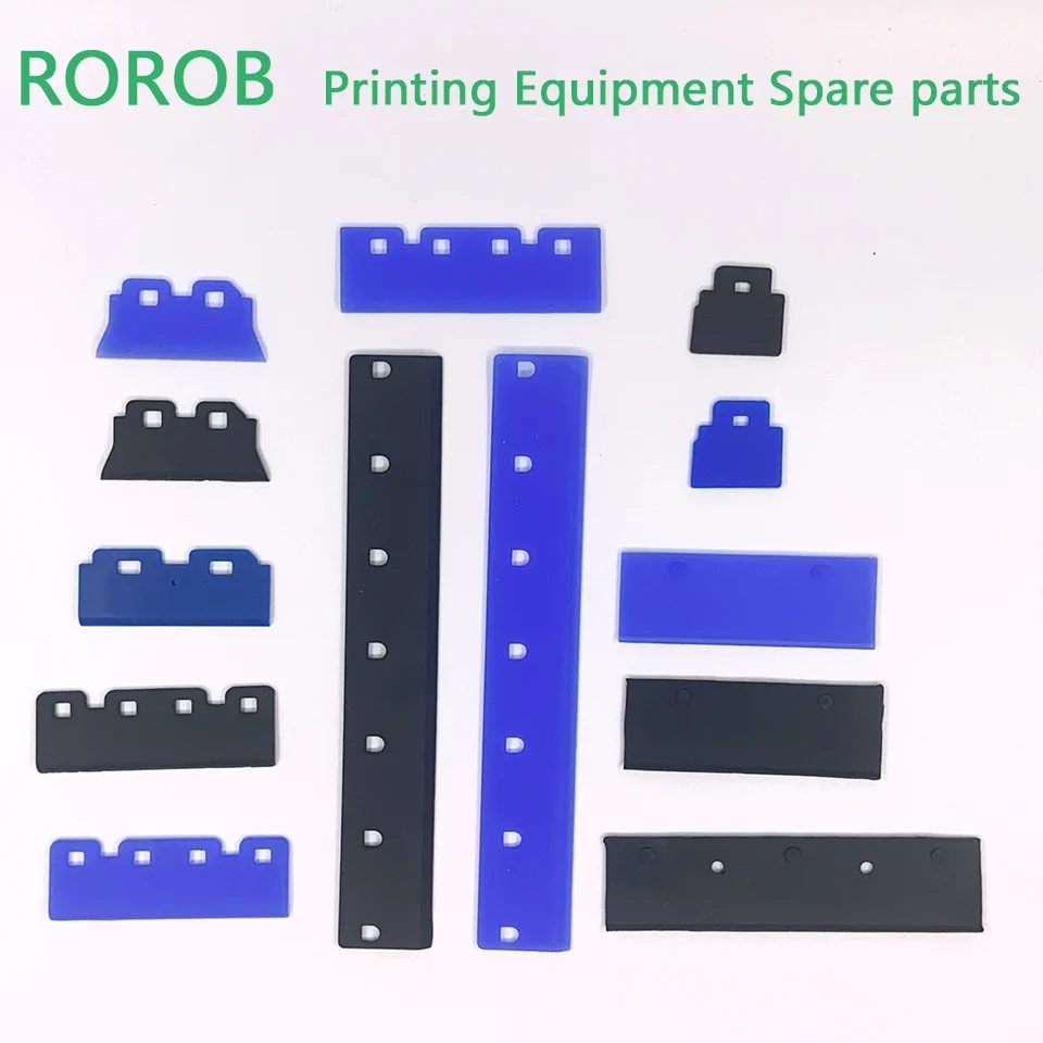 UV Solvent Printer Plotter Rubber Wiper For Printer Print Head Cleaning For  Epson XP600 TX800 DX5 DX7 4720 Cleaning Wiper Parts