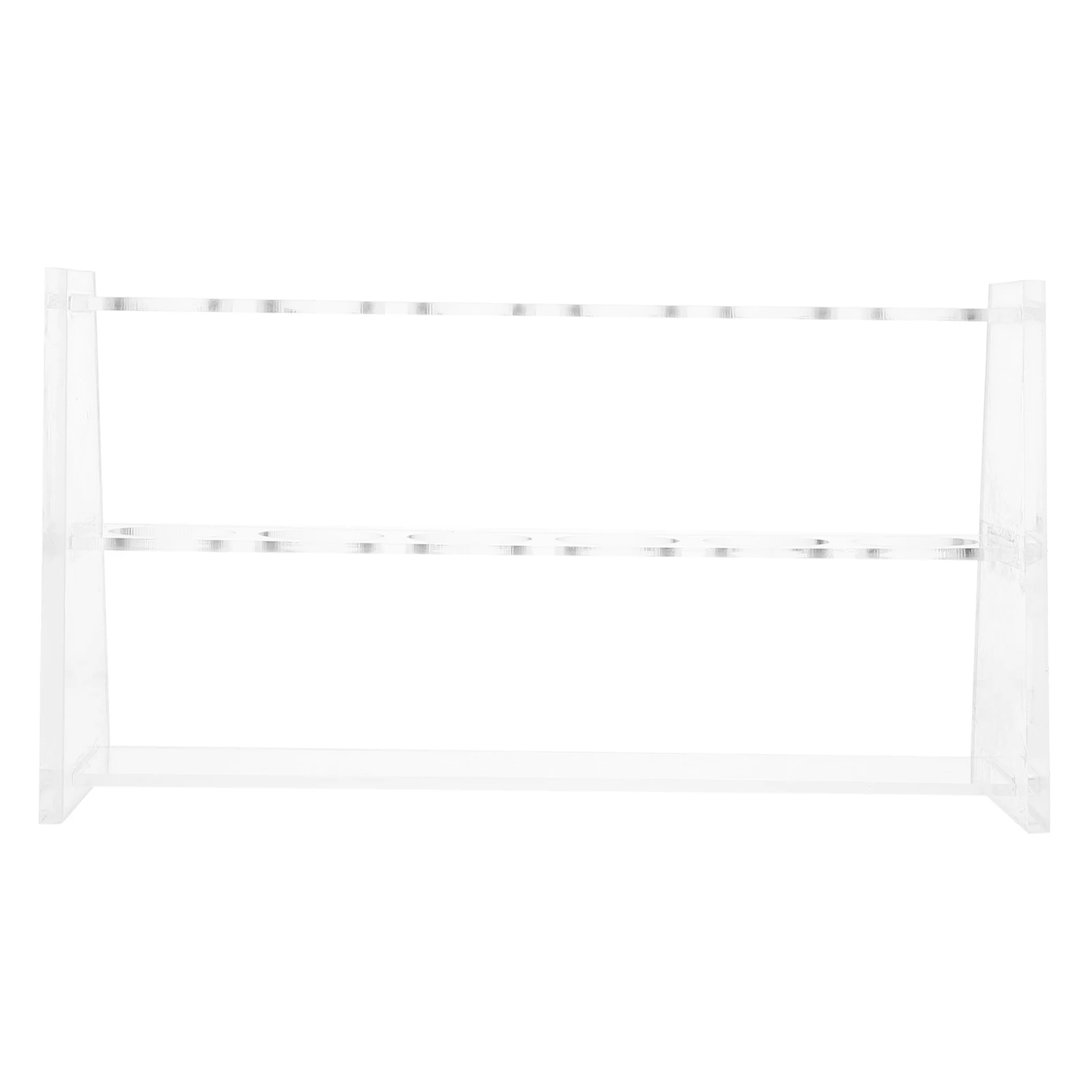 

Test Tube Rack Tubes Display Stands Sampling Socket Acrylic Lab Holder Science