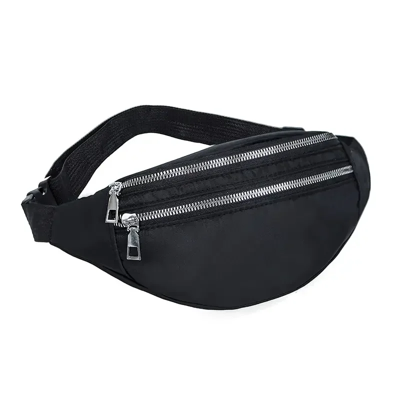 Fashionable Waist Bag For Women Simple Shoulder Bag Lightweight Oxford Cloth Men Casual Travel Versatile Crossbody Bag