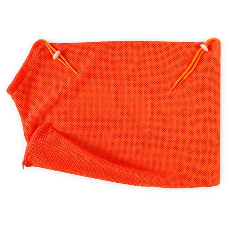 Kattenverzorgingsdouchezak van mesh-polyester, verstelbare kattenbevestigingszak om krabben te voorkomen tijdens het baden en het knippen van de nagels.