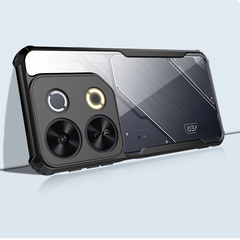 ل itel P65 4G itel P65C itel P55T itel P55 4G itel P55 5G itel P55 Plus itel P40 Plus حافظة شفافة لمنع سقوط الصدمات