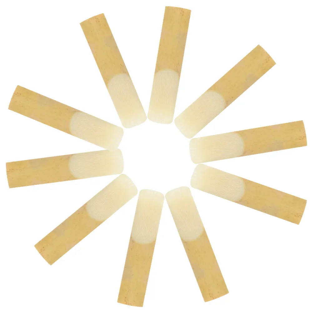 

10 Pcs Saxophone Accessories Musical Instrument Soprano Saxaphone Reeds Flavored for Clarinet Instruments
