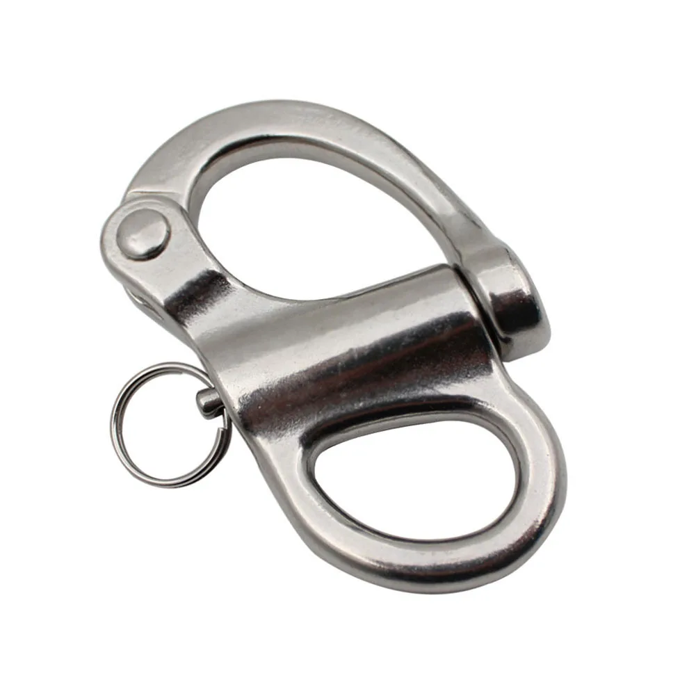 Stainless Quick Release Boat Anchor Chain Eye Shackle Swivel Hook Snap Marine 52mm For A Large Variety Of Applications Accessori