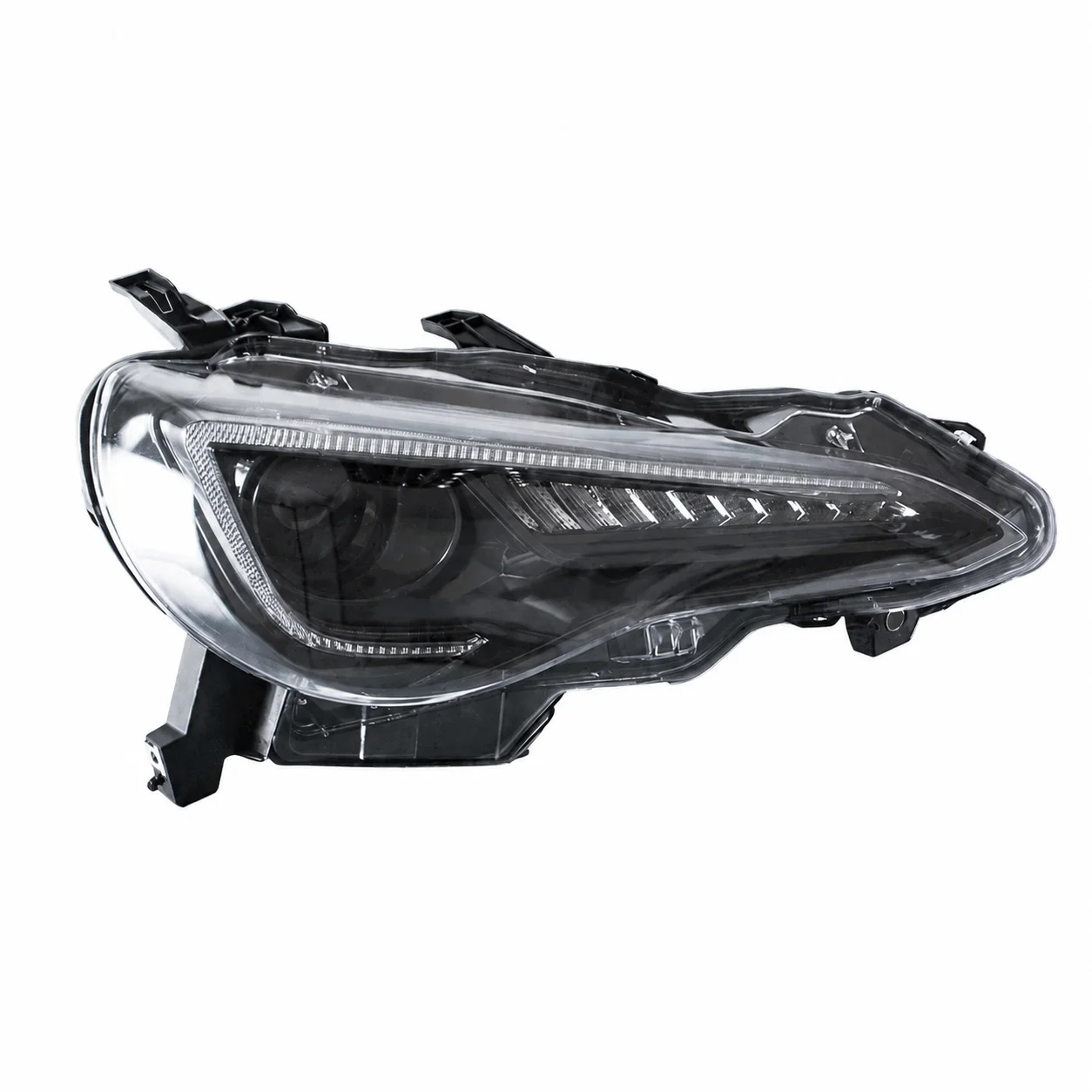 Für Toyota 86 Subaru BRZ Scion FR-S 2012-2021 Voll-LED-Scheinwerfer Dual-Beam-Projektor DRL Sequentieller Blinker Frontscheinwerfer-Baugruppe 2 Stück - LHD