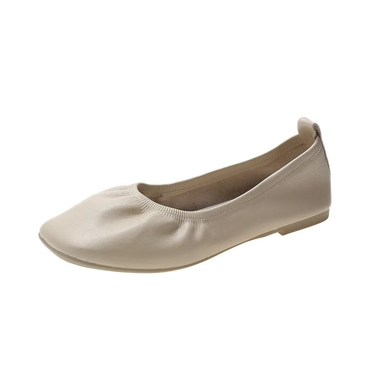 Casual Vrouw Schoen Slip-on Ballet Flats Elegante Vierkante Neus Zachte Ondiepe Mond Damesschoenen Slip Op Ballerina Mocassin nieuwe Sum