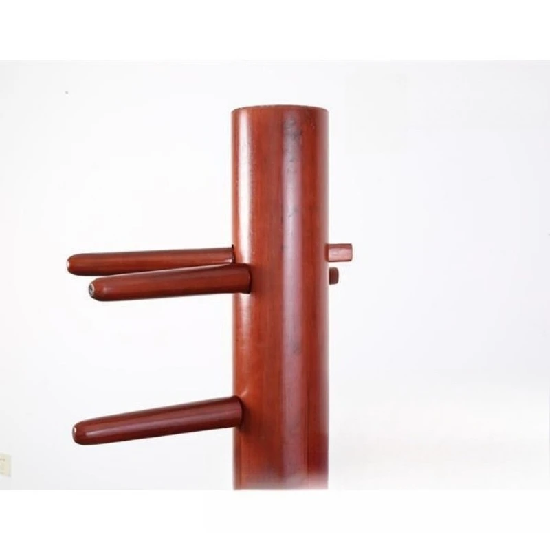 Wood Man Pile Wing Chun, Household Vertical Wing Chun Wood Man Pile, Cross Triangle, Ip Man Mobile