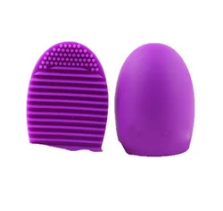 Makeup Brush Cleaner Washing Pad Cosmetic Brush Cleaning Mat Universal Makeup Tool Scrubber Box