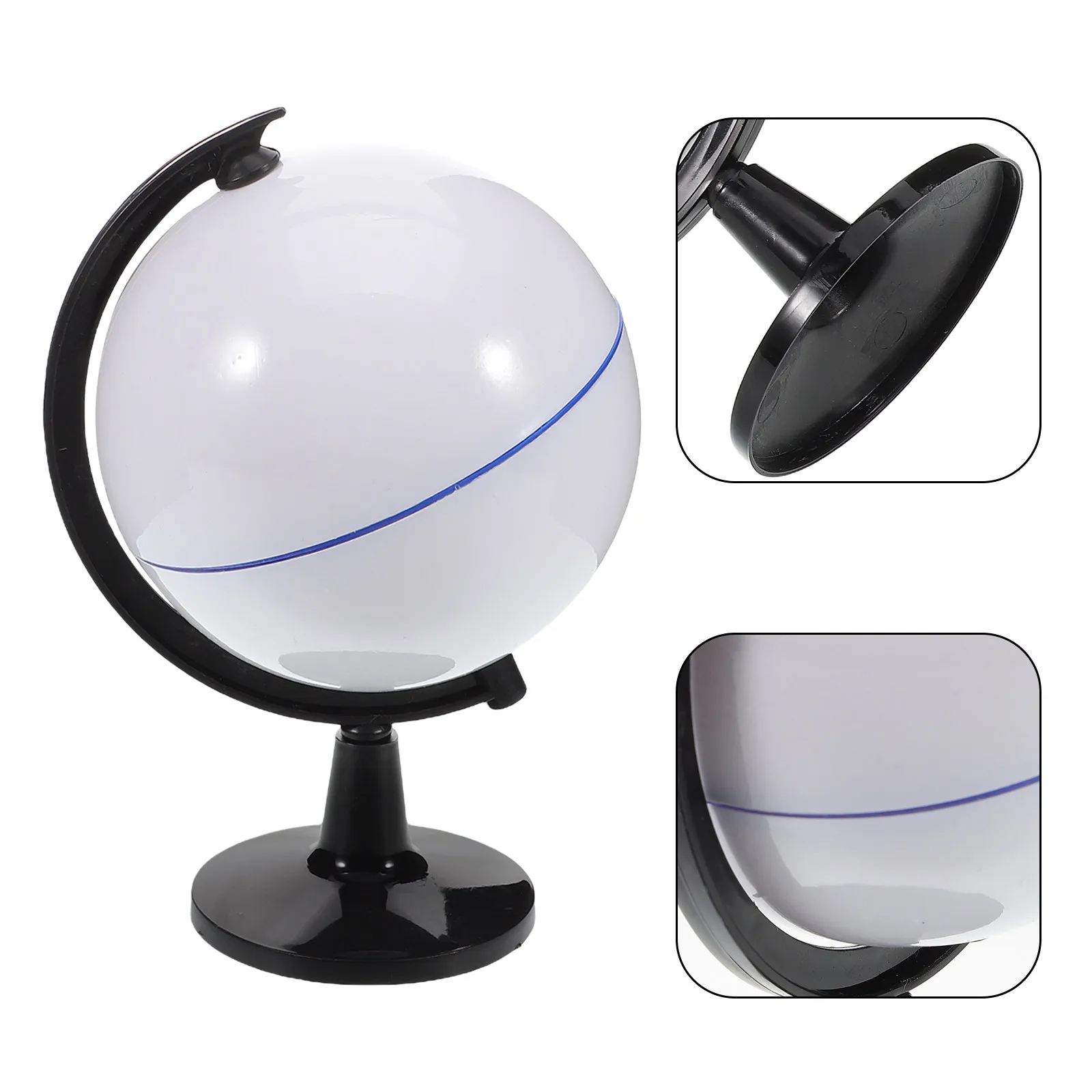 

Незаконченный интерактивный глобус для самостоятельной росписи: развивающий проект для изучения географии, рисования, творчества и декора стола