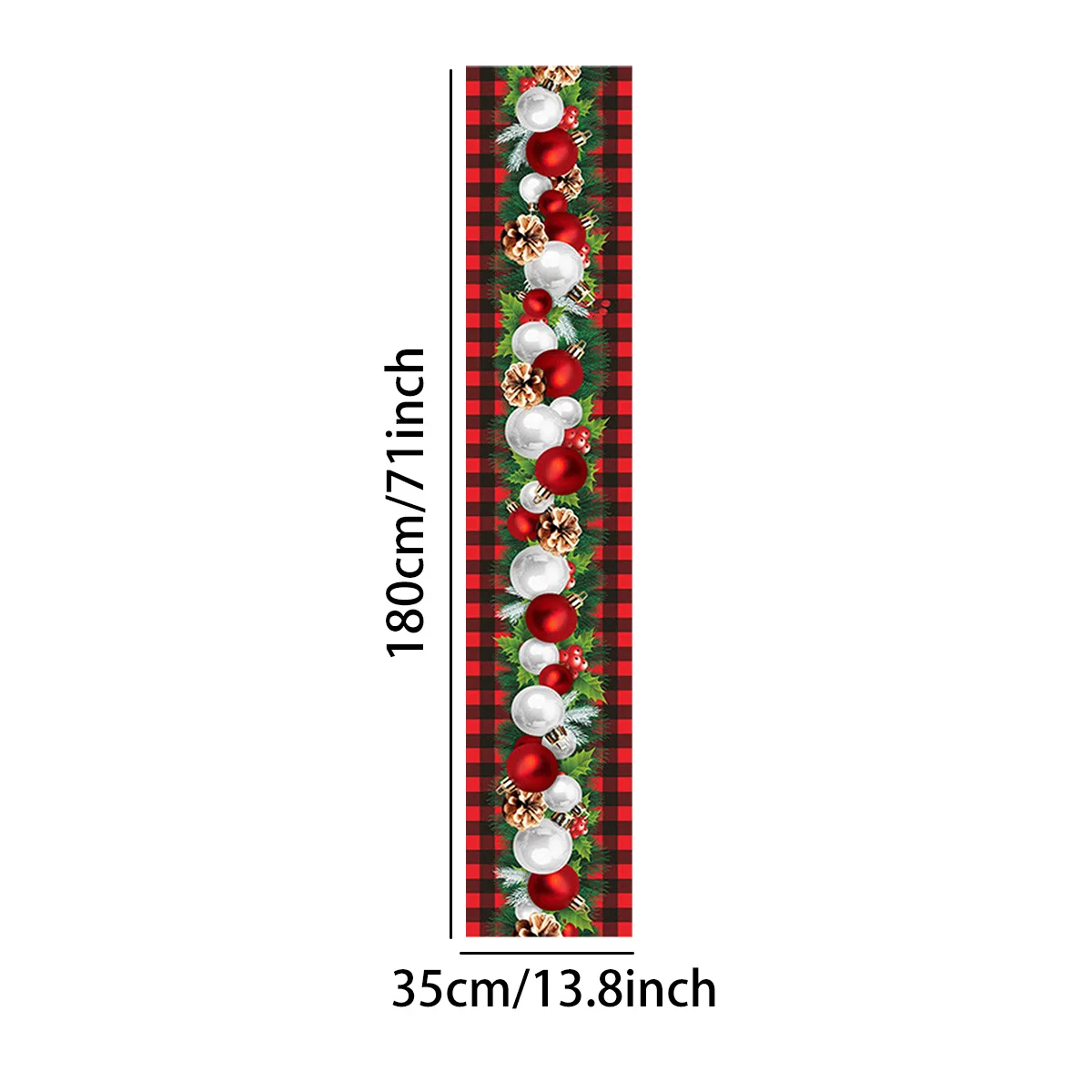 Christmas Table Runner Cloth, Merry Christmas Decor, Xmas Ornament, New Year Gift, Home, 2025, Table decoration and accessories