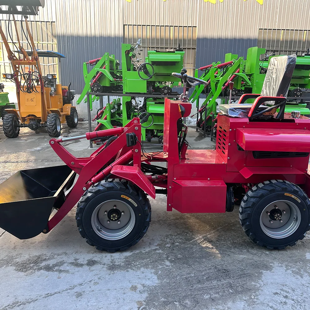 Farm Loader Electric Mini Wheel Loader Front Loader