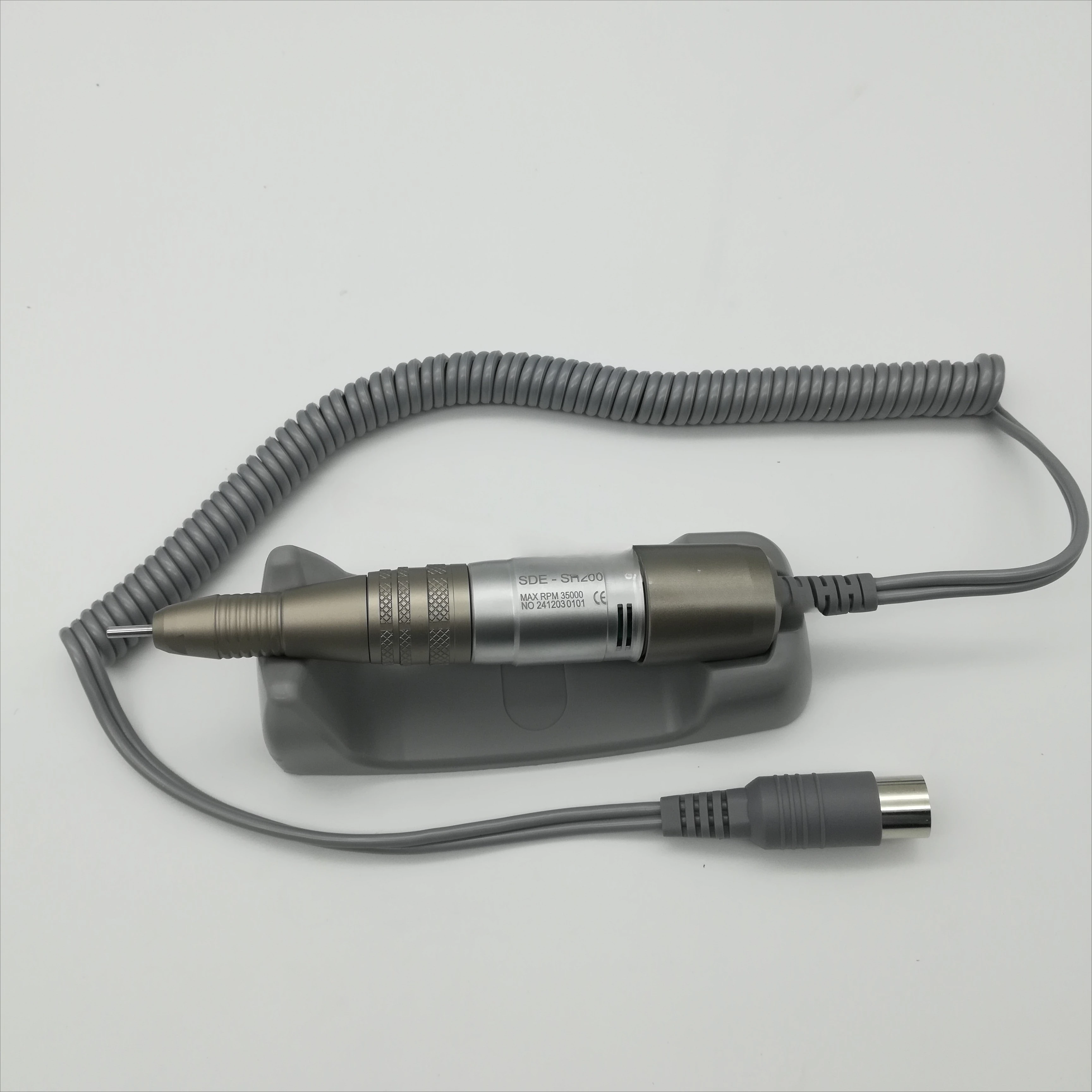 Professional 35000rpm Brush Handpiece for Nail and Acrylic Pedicure Sh200 Shaped Nail Sander Machine Manicure Polisher Tool