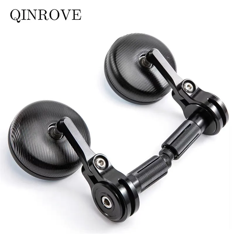 Aluminum Alloy 22mm Handlebar End Mirror Motorcycle Small Mirror Universal For Kymco downtown 300i AK 550 Zontes 125 350 VOGE